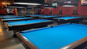 10 Newly Renovated Billiard Tables
